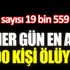 ﻿Her gün en az 200 kişi ölüyor