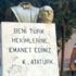 Anamur’da Atatürk büstüne çirkin saldırı