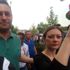 Oğul Kılıçdaroğlu nişanlısı ile yürüyüşte Oğul Kılıçdaroğlu nişanlısı ile yürüyüşte