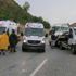 Muğla'da minibüs ile tır çarpıştı: 14 yaralı