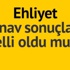 Ehliyet sınav sonuçları belli oldu mu , Dikkat Öğrenmek için geç kalmayın !!! Ehliyet sınav sonuçları belli oldu mu , Dikkat Öğrenmek için geç kalmayın !!!