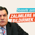 Haşim Kılıç muhalefet lideri gibi konuştu