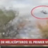 Arjantin'de helikopterlerin çarpışma anı böyle görüntülendi Arjantin'de helikopterlerin çarpışma anı böyle görüntülendi