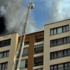 13 katlı binada korkutan yangın 13 katlı binada korkutan yangın