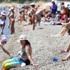 Antalya sahilleri tıklım tıklım Antalya sahilleri tıklım tıklım