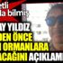 ﻿Turgay Yıldız ölmeden önce yanan ormanlara ne olacağını açıklamış