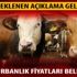 Kurban fiyatları 2019 belli oldu mu? Büyükbaş ve küçükbaş kurban fiyatları ne kadar oldu?