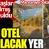 ﻿Tam otel yapılacak yerde sıkıştırılmış torpil bulundu