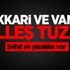 Hakkari ve Van'da tuzak! Şehit ve yaralılar var