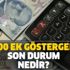 3600 ek gösterge son durum nedir? 3600 ek gösterge ne zaman verilecek? Gösterge ile maaşlar ne kadar olacak?