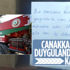 Tekirdağ'dan Çanakkaleli itfaiyecileri duygulandıran kargo