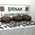 Şırnak'ta 11 bin 500 fişek ele geçirildi Şırnak'ta 11 bin 500 fişek ele geçirildi