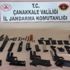 Çanakkale'de uyuşturucu ve silah ticareti operasyonu Çanakkale'de uyuşturucu ve silah ticareti operasyonu