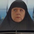 ARD Merkel’e kara çarşaf giydirdi ARD Merkel’e kara çarşaf giydirdi