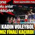 ﻿A Milli Kadın Voleybol Takımımız finali kaçırdı