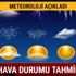 İstanbul hava durumu kar yağışı son dakika Meteoroloji uyarıları 15 Kasım 2017