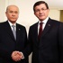 Başbakan Davutoğlu ile MHP Genel Başkanı Bahçeli bir araya geldi
