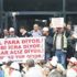 Avcılar Belediyesi önünde işçilerin maaş isyanı