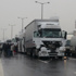 TEM'de zincirleme trafik kazası: 3 kişi yaralandı