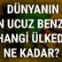 Dünyanın en ucuz benzini hangi ülkede ne kadar? / İşte Ülkelerin Benzin Fiyatlarına Göre Sıralaması