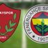 Hatayspor, Süper Lig'de yarın Fenerbahçe'yi konuk edecek