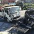 Küçükçekmece'de kamyon otomobili biçti: 2'si ağır 3 yaralı