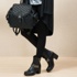Her stile hitap eden biker botlar Flo'da