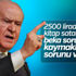 Bahçeli'den 2 bin 500 liraya kitap satan Özdil'e tepki Bahçeli'den 2 bin 500 liraya kitap satan Özdil'e tepki