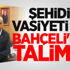 Şehidin vasiyeti için Bahçeli'den talimat