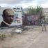 Barselona'da Putin graffitisi