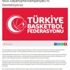 Türkiye Basketbol Federasyonu'ndan Milli Dayanışma Kampanyası'na destek! Türkiye Basketbol Federasyonu'ndan Milli Dayanışma Kampanyası'na destek!