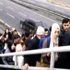 Üstgeçitte yaya trafiği durdu