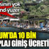 ﻿Bodrum'da 10 bin TL'ye plaj giriş ücreti