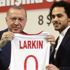 Cumhurbaşkanı Erdoğan'dan Larkin'e forma Cumhurbaşkanı Erdoğan'dan Larkin'e forma