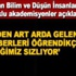 Türk Amerikan Bilim ve Düşün İnsanları Birliği'nden tutuklu akademisyenler açıklaması