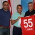 Samsunspor'a 100 bin TL bağış Samsunspor'a 100 bin TL bağış