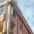 Apartmanın beşinci katında korkutan yangın Apartmanın beşinci katında korkutan yangın
