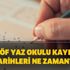 AÖF yaz okulu kayıt tarihleri ne zaman? (Kaç ders alınır, ücret ne kadar?)