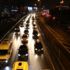 İstanbul'da akşam saatlerinde trafik yoğunluğu oluştu