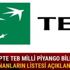 TEB 2019 Milli Pİyango bileti kampanyası kazananların isim listesi CEPTETEB 2019 Yilbasi cekiliş sonuçları sorgulama ekranı TEB 2019 Milli Pİyango bileti kampanyası kazananların isim listesi CEPTETEB 2019 Yilbasi cekiliş sonuçları sorgulama ekranı