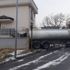 Avcılar'da buzlanan yolda kayan tanker binaya çarptı