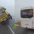 Askeri servis ile TIR çarpıştı: 10 yaralı