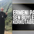 Ermenistan'dan silahlı ve haçlı papaz paylaşımı