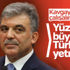Abdullah Gül'den güçlü diplomasi vurgusu