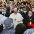 Tepki çekti! Herkes maskeli, bir tek Papa Franciscus maskesiz Tepki çekti! Herkes maskeli, bir tek Papa Franciscus maskesiz