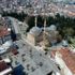 Bursa da tarihi yerler sessizliğe büründü