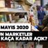 Marketler bugün açık mı? Bugün marketler ve bakkallar kaça kadar açık?