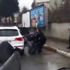 Sancaktepe'de trafikte magandaların şahsı tekme tokat dövme anları kamerada