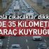 TEM'in Bolu geçişinde 35 kilometrelik araç kuyruğu! İstanbul'da yol durumu nasıl? İşte güncel yol durumu bilgisi