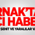 Polis servisine roketatarlı saldırı! 2 şehit, 3 yaralı